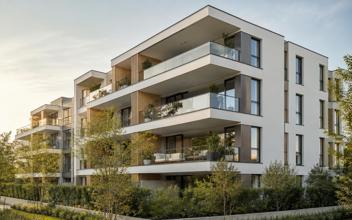 Architekturbeispiel für professionelle Immobilienbetreuung